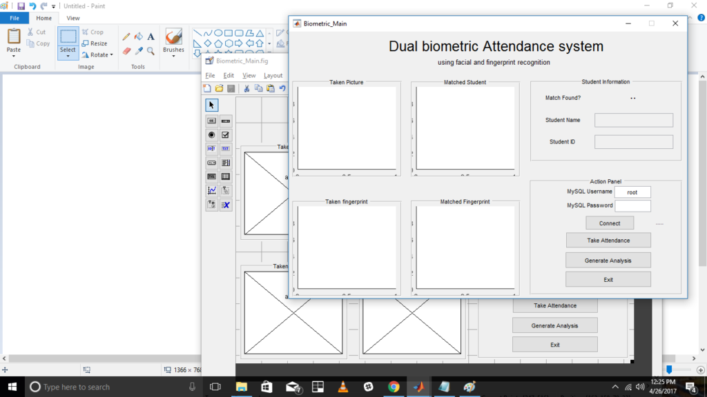 dual biometric attendance system